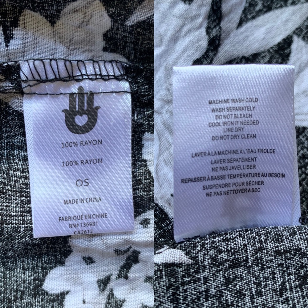 Spiritual Gangster Maya Floral Print Kimono - Picture 8 of 8